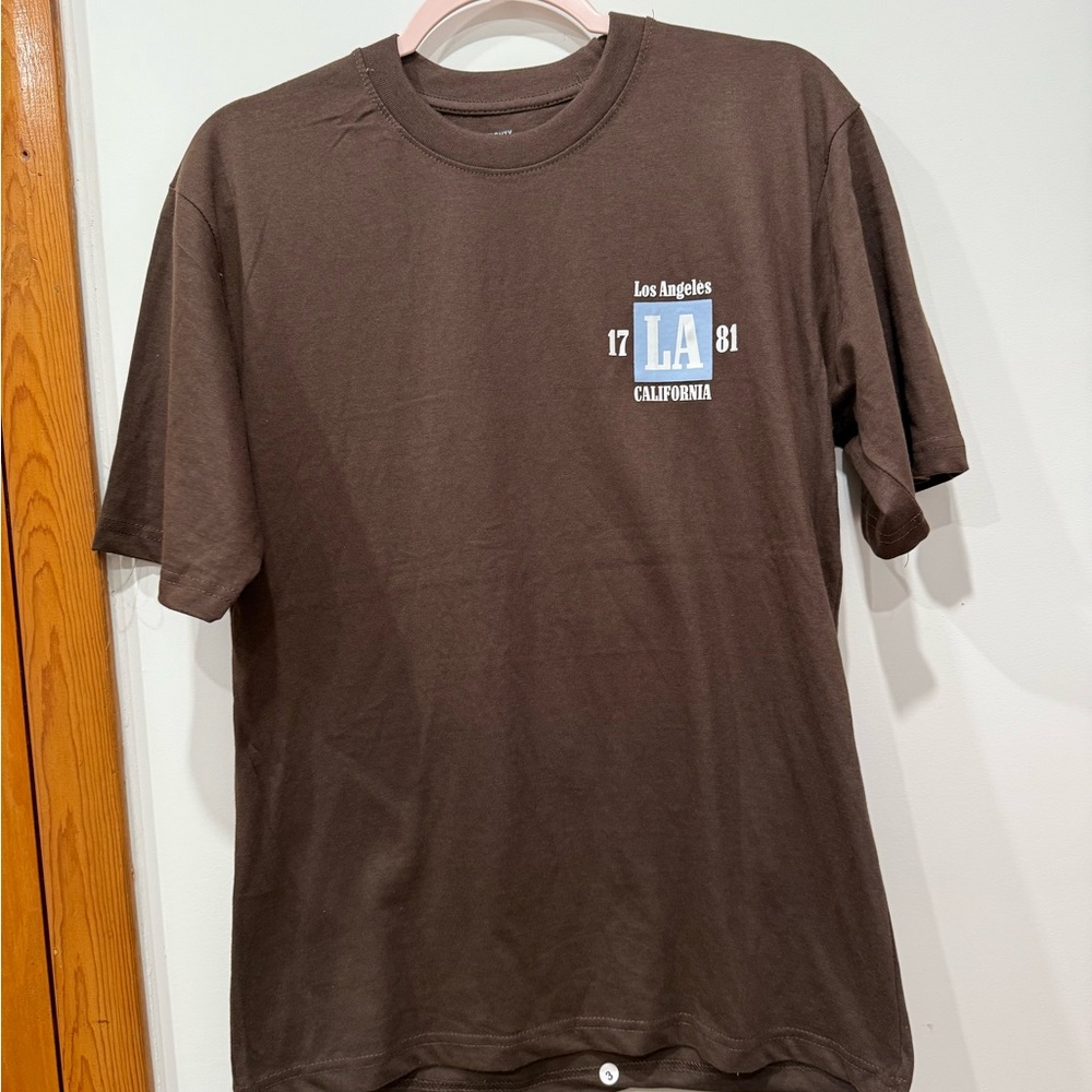 Eighty Eight Brown LA Graphic Tee